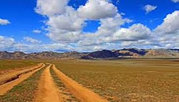 Mongolian road