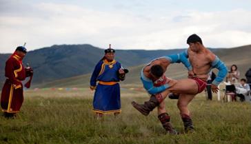 wrestling Mongolia