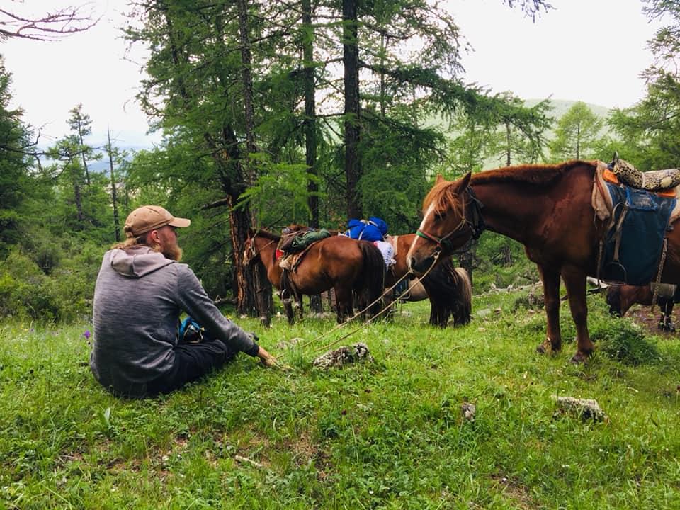 Horse trekking Mongolia